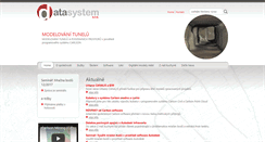 Desktop Screenshot of datasystem.cz